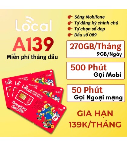 SIM DATA LOCAL A139