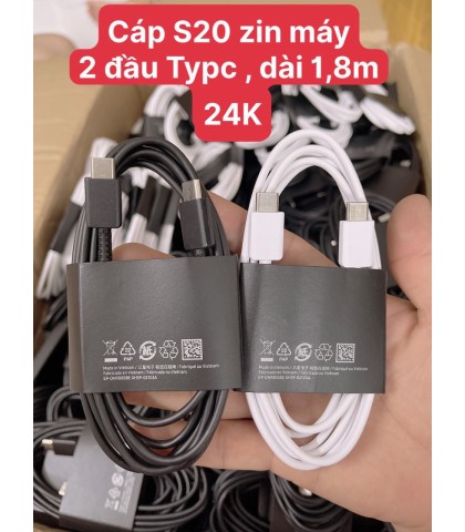 CÁP SAMSUNG S20 ZIN TYPE-C